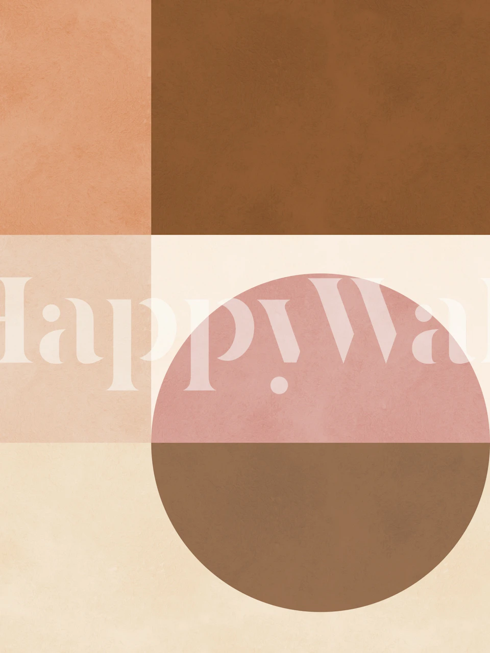 Muted Earthy Palette wallpaper in a room