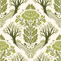 Fresh Spring Garden tapet