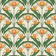Tropical vibe - Birds in Paradise beige