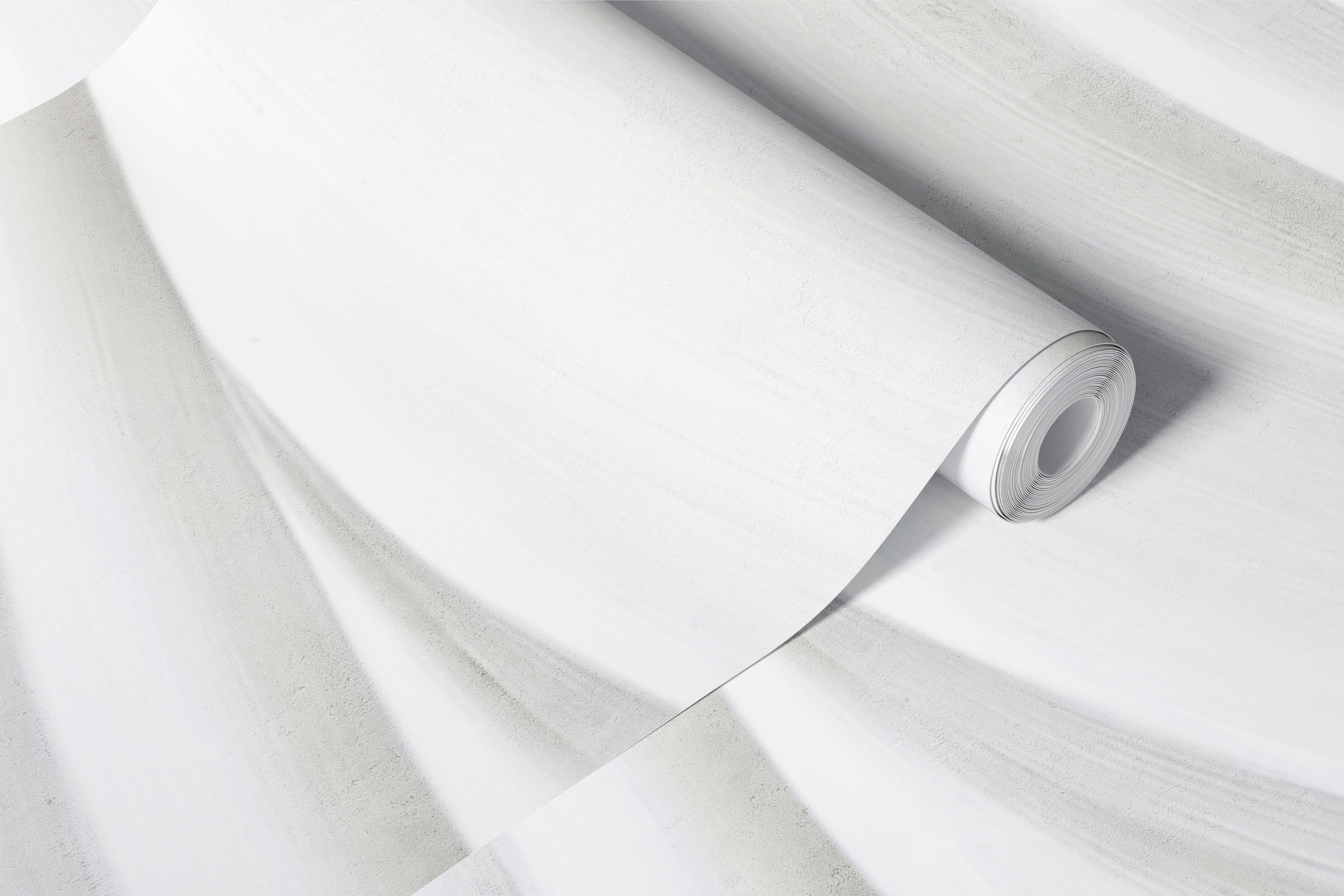 Abstract white wave wallpaper in a modern room