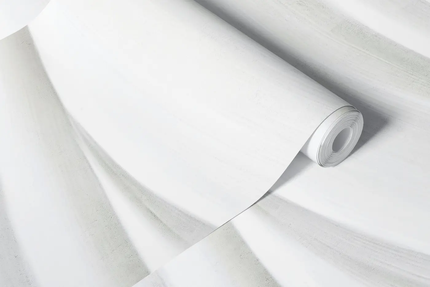 Abstract Clay Waves Art White wallpaper roll