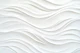 Abstract Clay Waves Art White