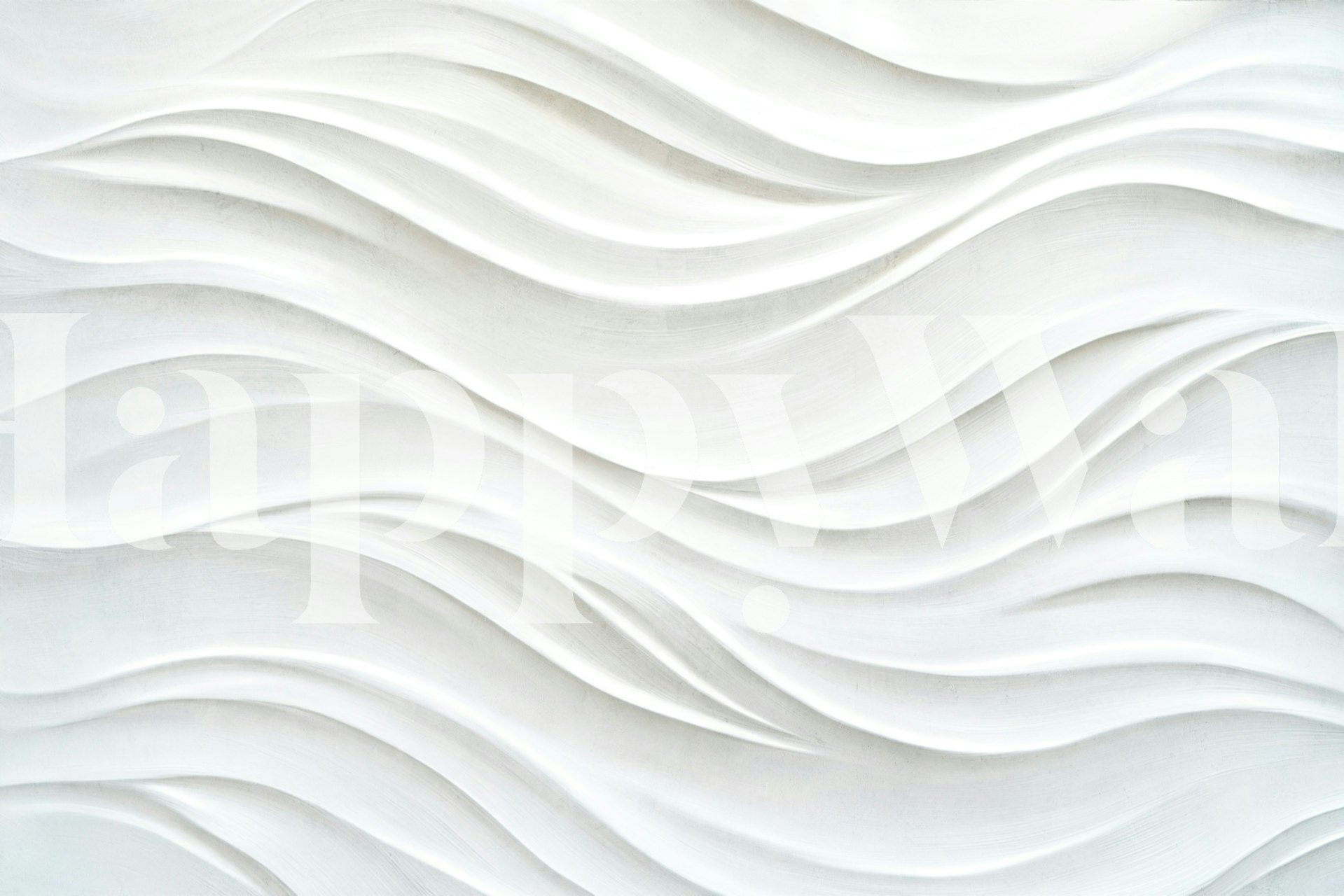 Abstract Clay Waves Art tapetti huoneessa