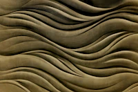 Abstract Clay Waves Art Dark Sepia wallpaper