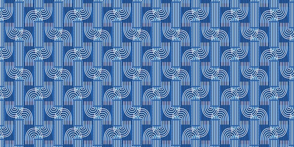 Modern Blue Geometric Design