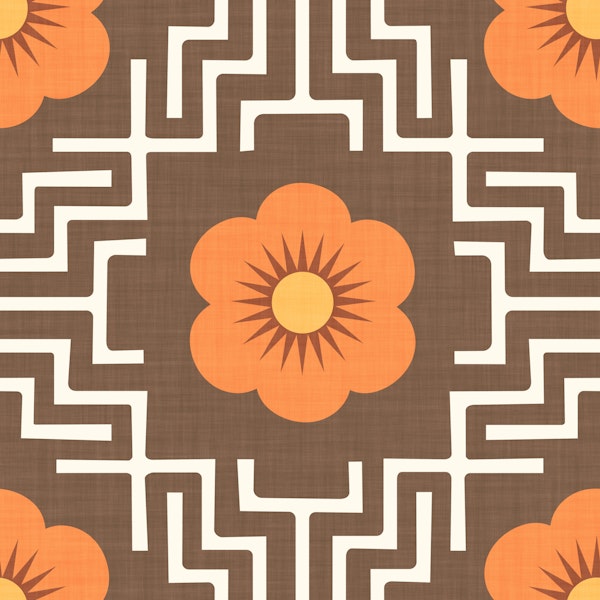 Find your favorite flower brown orange