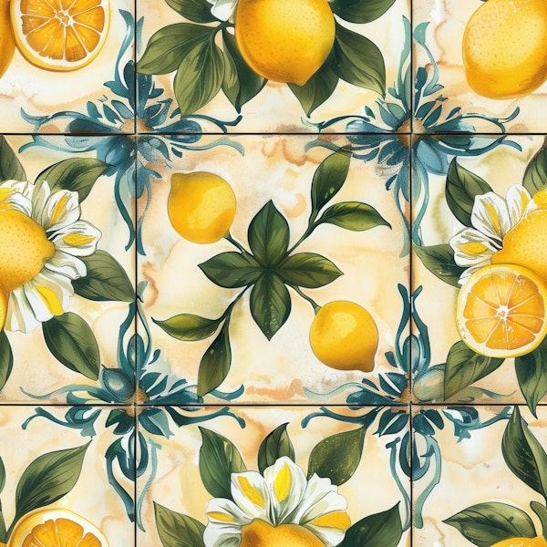 Mediterranean Citrus Tiles