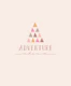 Adventure Ahead Pink Peach