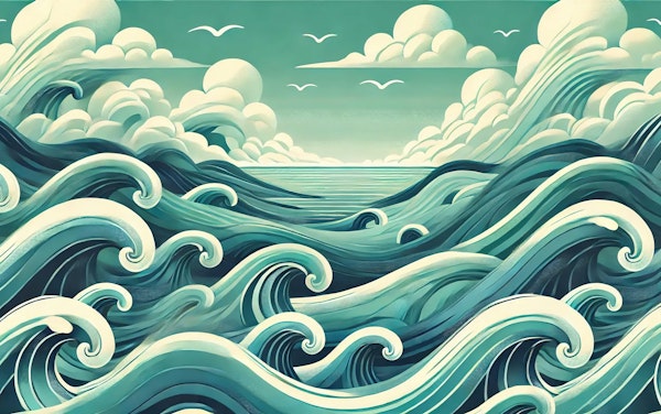 Serene Wave Symphony