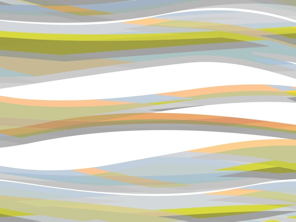 Organic Pastel Geometry Wave Shapes