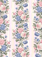 Pastel Flower Columns wallpaper