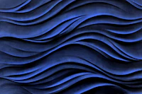 Abstract Clay Waves Art Cobalt wallpaper