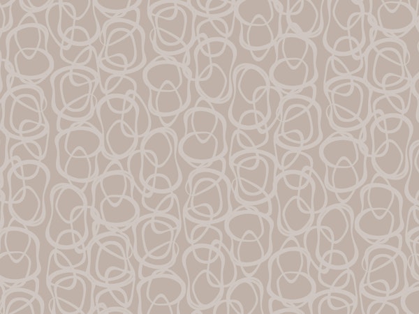 Interlocking Neutral Tan Line Shapes