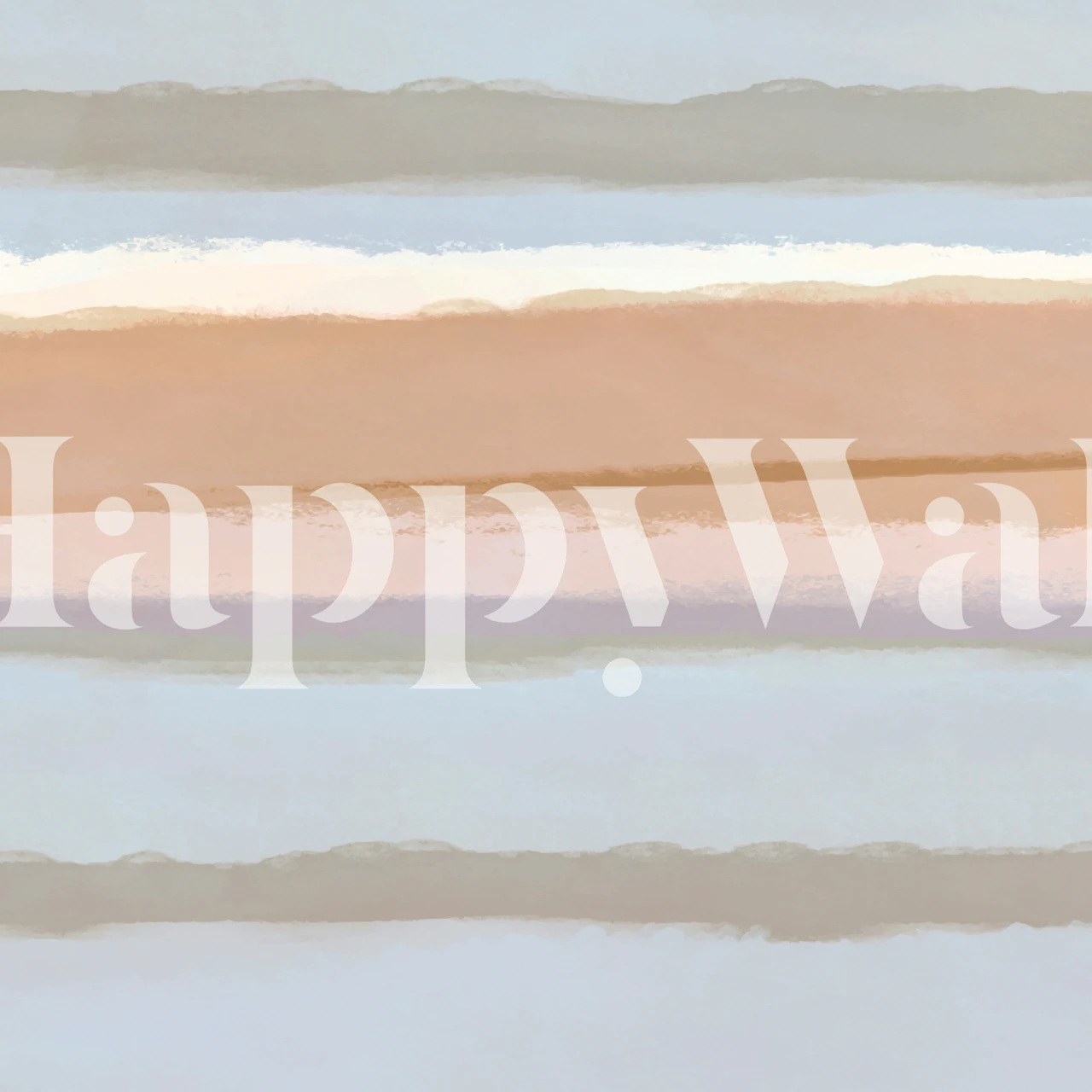 Soft pastel abstract wallpaper in a room