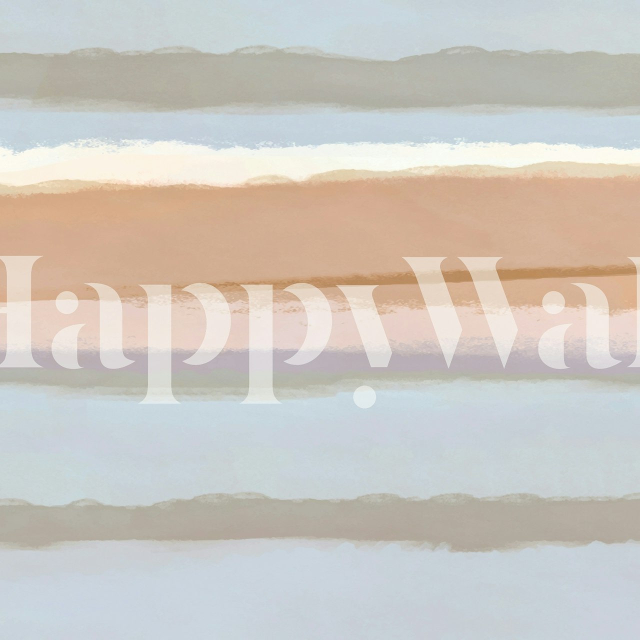 Soft pastel abstract wallpaper in a room