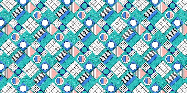 Memphis Style Geometric Art