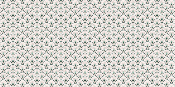 Art Deco Shell Charm