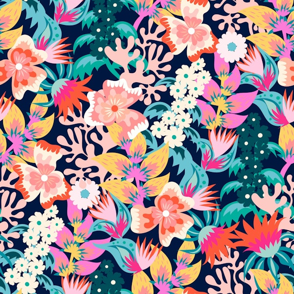 Vibrant Floral Paradise