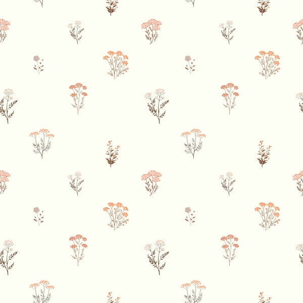 Cottage Wildflower Stems Peach Dreams