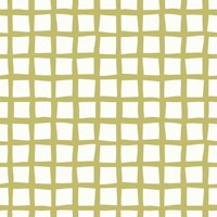 Organic Grid Fresh Green papel de parede