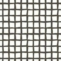 Organic Grid Charcoal papel de parede