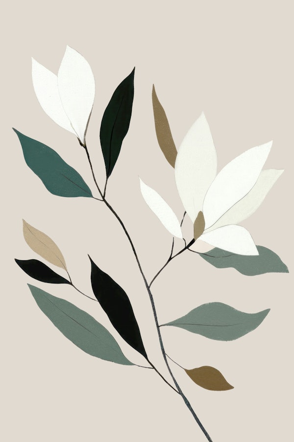 Elegant Magnolia Flower