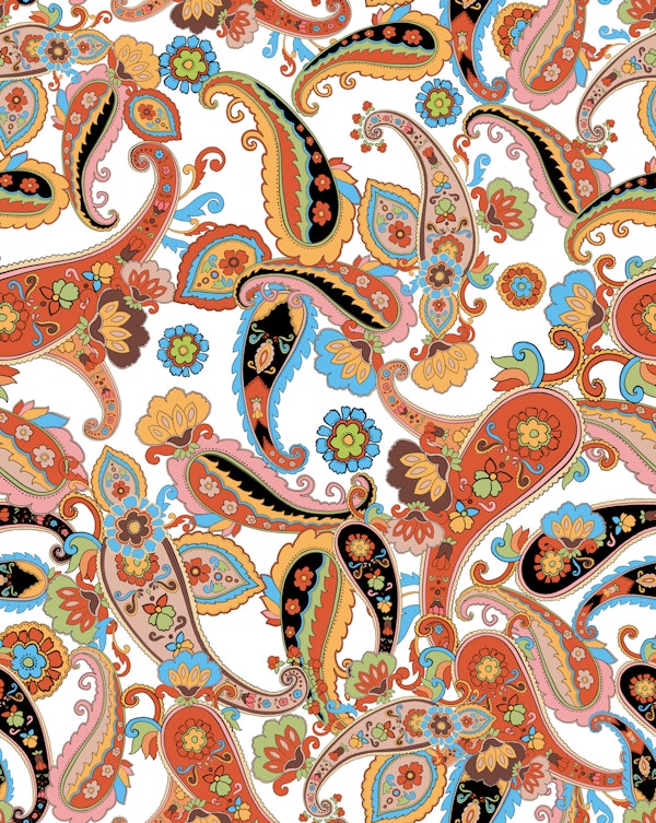 Bohemain Paisley Art-2