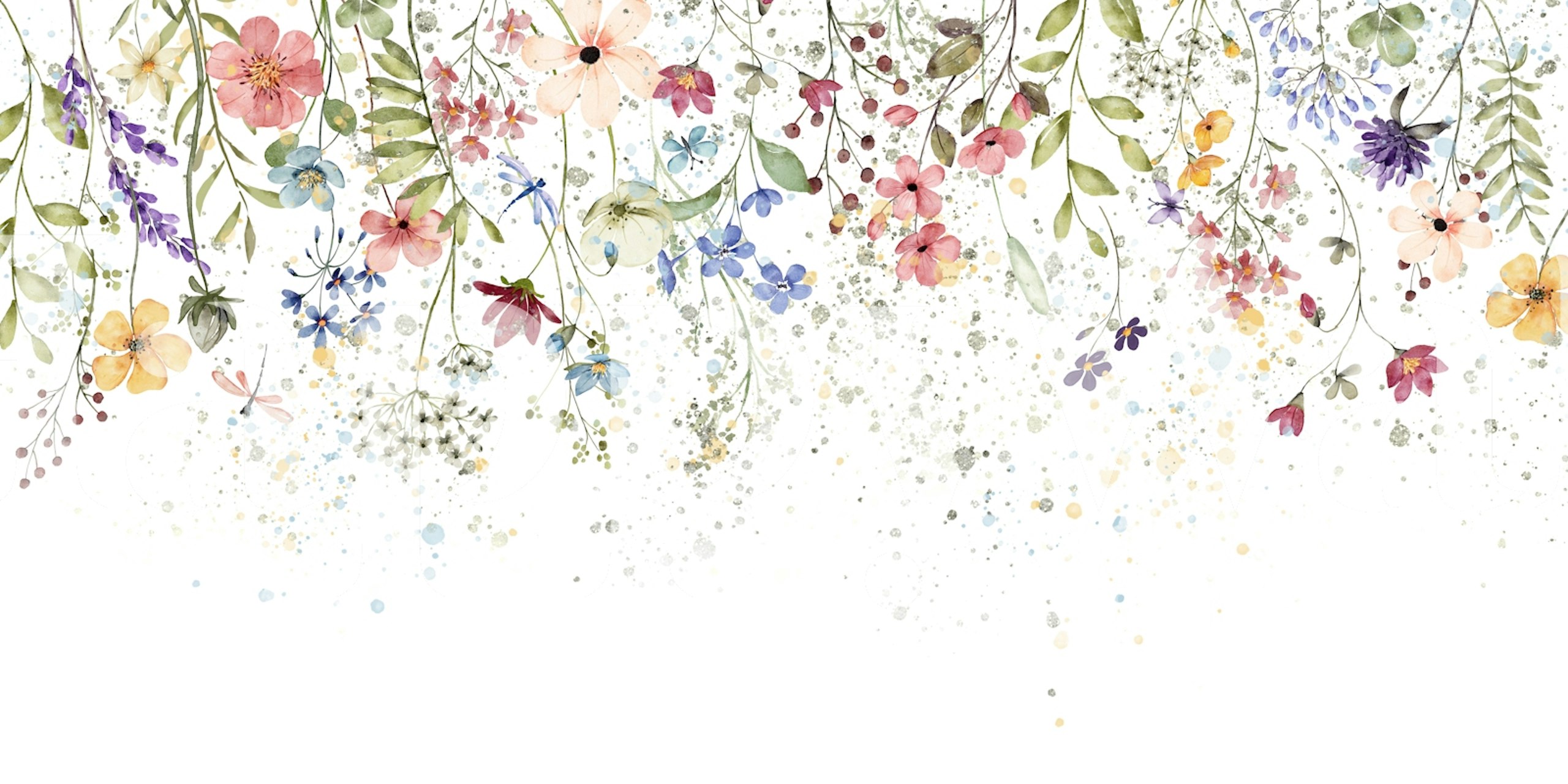 Floral dream A tapeta w pokoju