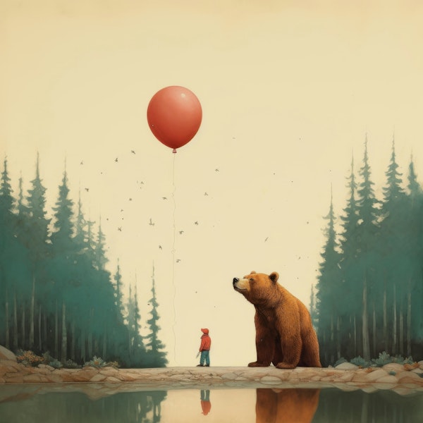 Minimal Grizzly Stillness