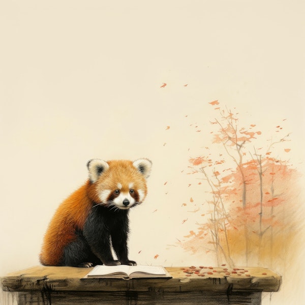 Minimal Red Panda