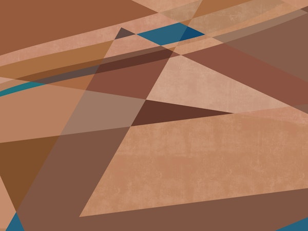 Heavy abstract mocha mood