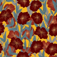 Bold Bloom ταπετσαρία