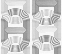Retro Chain Loops J (grey) tapete