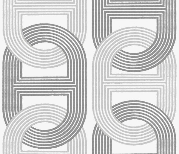 Retro Chain Loops J (grey)