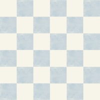 Watercolor Classic soft blue checkerboard tapet