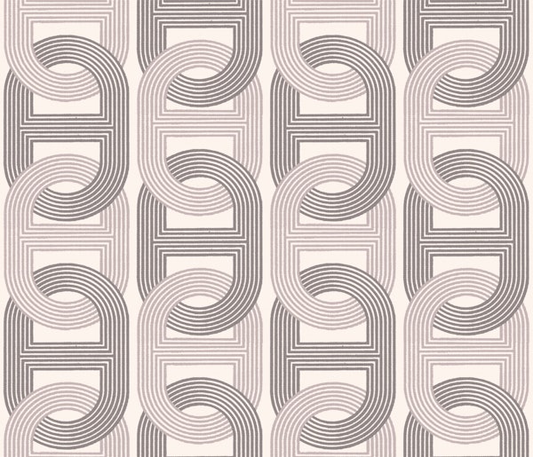 Retro Chain Loops (beige)