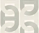 Retro Chain Loops J (green beige)