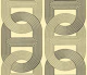 Retro Chain Loops J (accent wall)