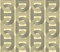Retro Chain Loops (accent wall) tapete