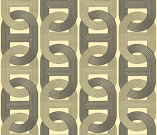 Retro Chain Loops (accent wall)