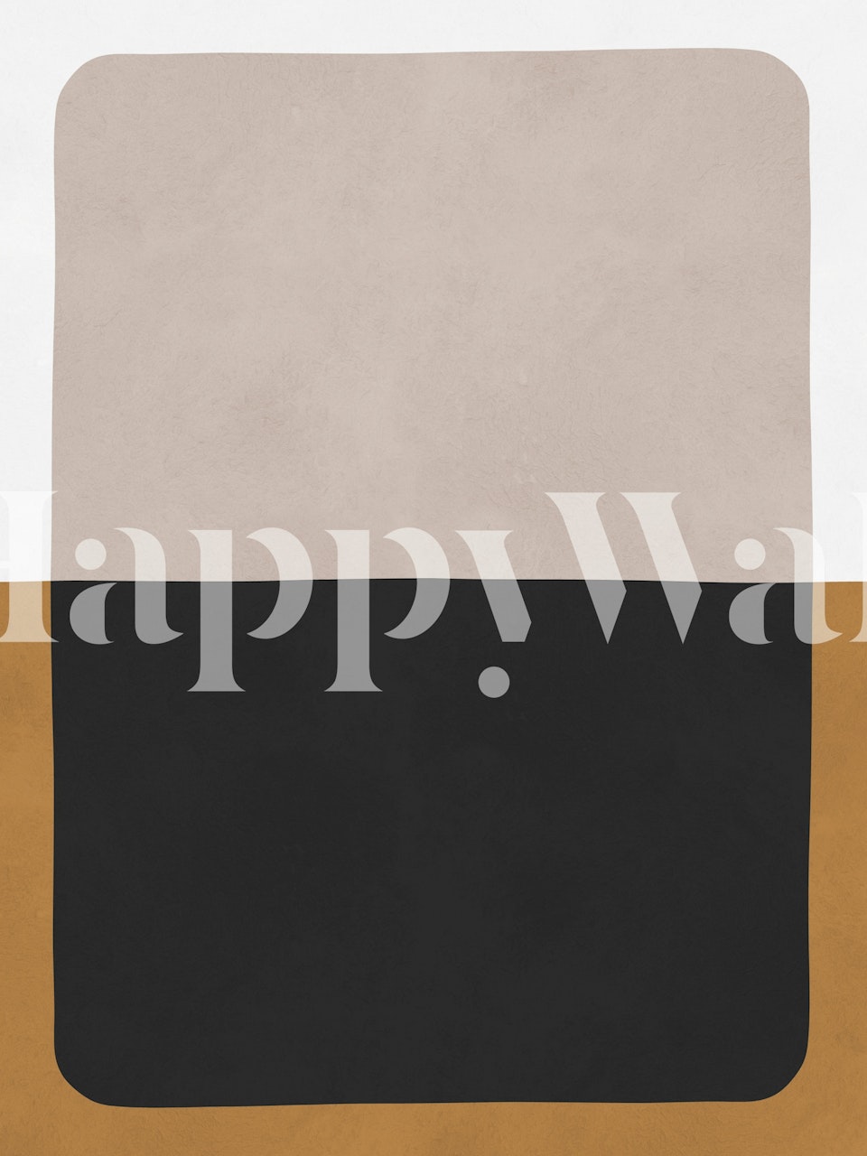 Elegant Neutral Canvas tapet i et rom