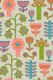 Magic Garden Fun Retro Flowers Warm Pastels