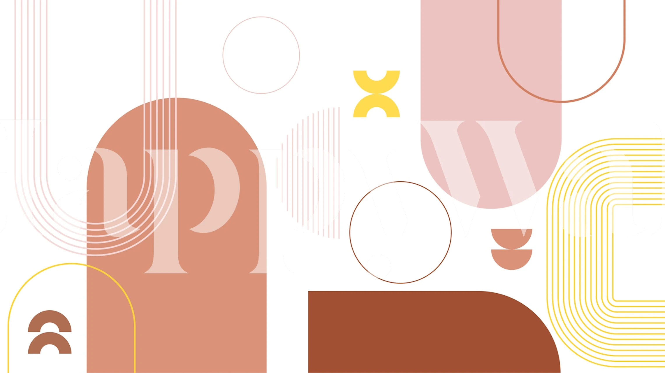 Tapeta Bold Boho Geometry w pokoju