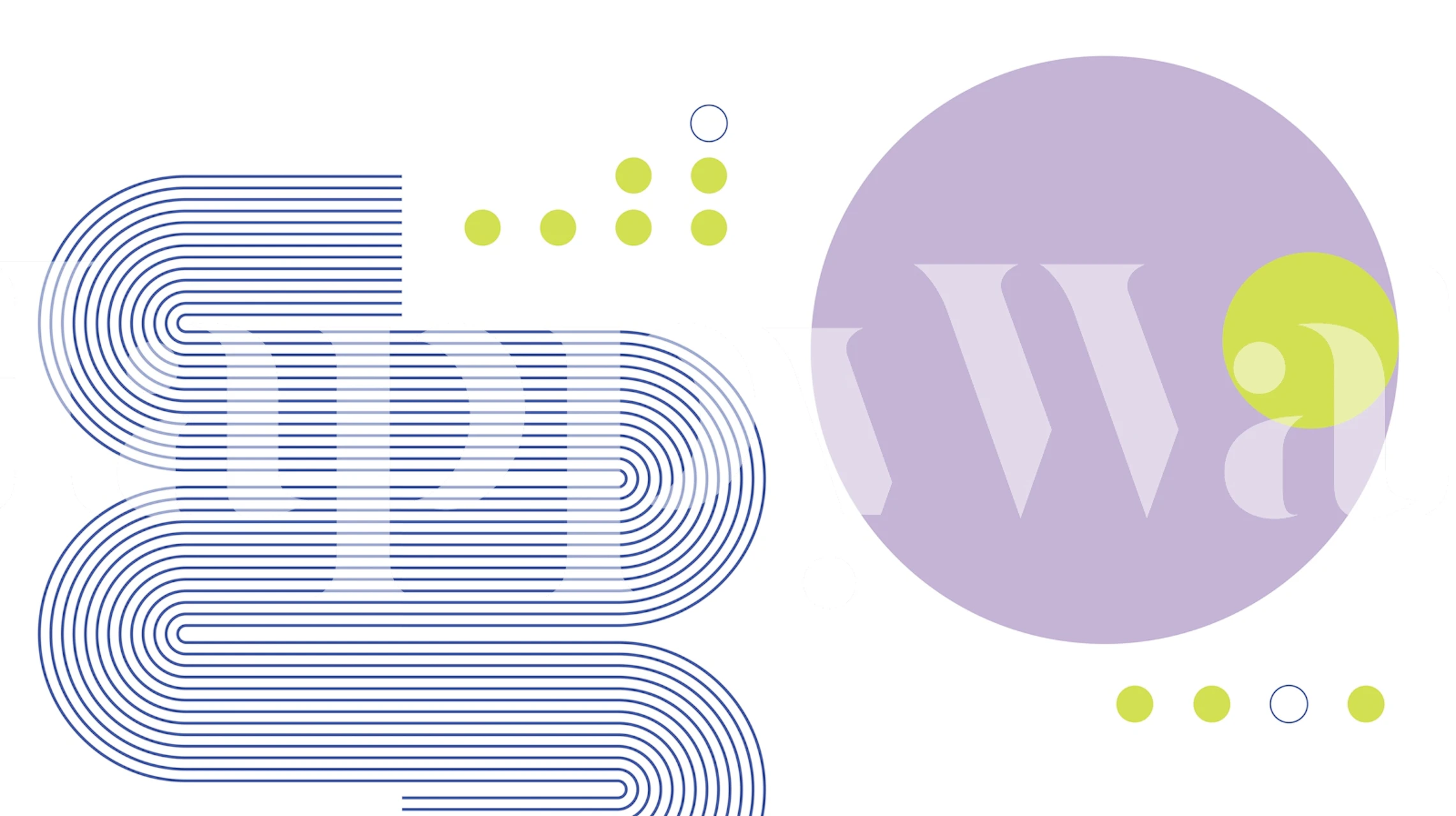 Bold Bauhaus Geometry papier peint dans une pièce moderne