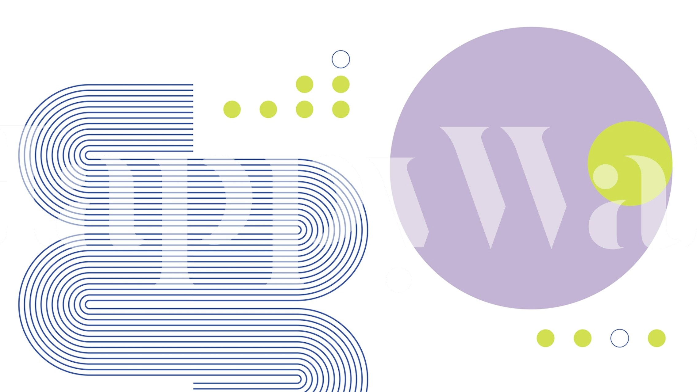 Bold Bauhaus Geometry wallpaper in a modern room