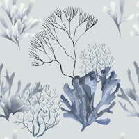 Elegant Seaweed Pattern tapety