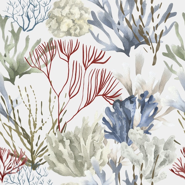 Watercolor Reef Pattern