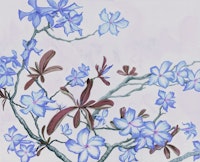 tropical desert bloom tapeta