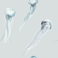 Elegant Jellyfish Pattern papiers peint
