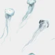 Floating Jellyfish Pattern